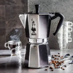 Bialetti Moka Express - 12 Tassen Espressokocher -Kaffeegenuss Verkaufsgeschäft 637b0b23c478b6ef3309f45438e883f0