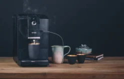 NIVONA - NICR 790 - Mattschwarz/Chrome - Kaffeevollautomat + 1 Kg Kaffee GRATIS! -Kaffeegenuss Verkaufsgeschäft 638013a60095a66f3d1775d5aacc308b