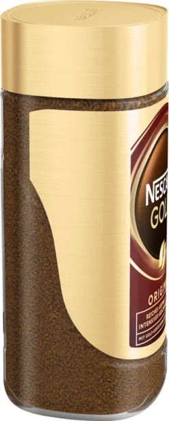 Nestlé® Nescafé Gold Das Original, Löslicher Bohnenkaffee, Kaffee, Gemahlener Röstkaffee, Glas, 100 G -Kaffeegenuss Verkaufsgeschäft 63c0535052fb73e77d87d1c09272f59c