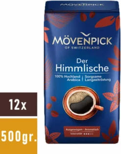Kaffee-Sparpaket DER HIMMLISCHE Von Mövenpick, 12x500g Gemahlen -Kaffeegenuss Verkaufsgeschäft 64fc8415667734c45e92efbeabfec6c7