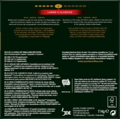 JACOBS Kapseln Lungo 6 Classico 10 X 20+2 Nespresso®* Kompatible Kaffeekapseln -Kaffeegenuss Verkaufsgeschäft 657ad163e366e87907fc8d680c0331b0