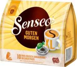 SENSEO Pads Guten Morgen XL Senseopads UTZ 5 X 10 Kaffeepads -Kaffeegenuss Verkaufsgeschäft 6626010db9bef86914b2d476e4b76058