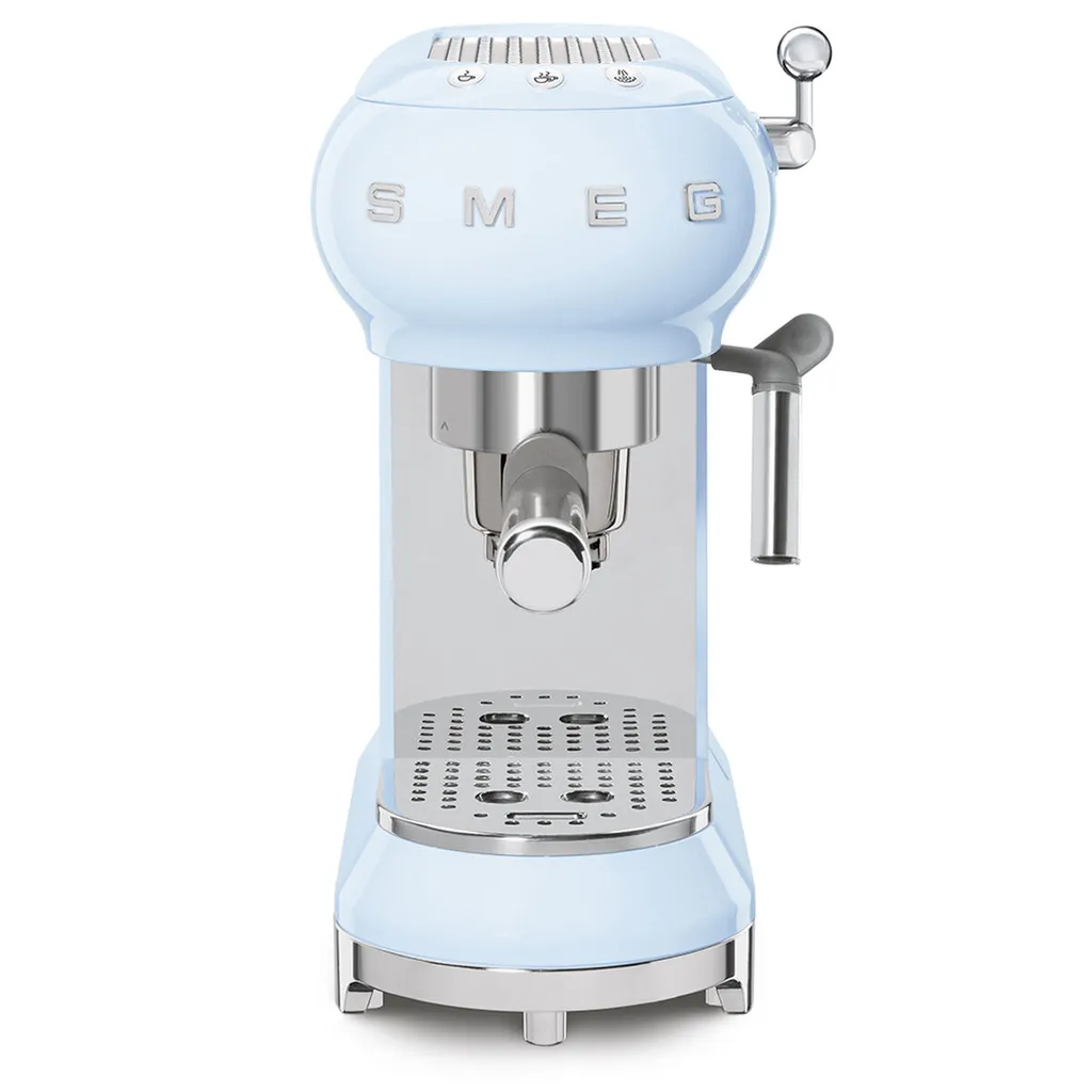 SMEG Espresso Kaffeemaschine Pastell Blau ECF01PBE 3 SMEG Espresso Kaffeemaschine Pastell Blau ECF01PBE – Bild 3
