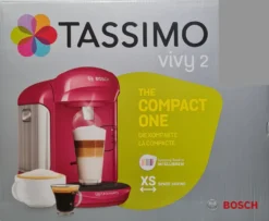 Bosch Tassimo Vivy2 Kapselmaschine TAS1401, Kompaktes Design, Vollautomatisch, Geeignet Für Alle Tassen - Pink 24 Bosch Tassimo Vivy2 Kapselmaschine TAS1401, Kompaktes Design, Vollautomatisch, Geeignet Für Alle Tassen - Pink -Kaffeegenuss Verkaufsgeschäft 678206823ddb911b0f72495367a95d1c