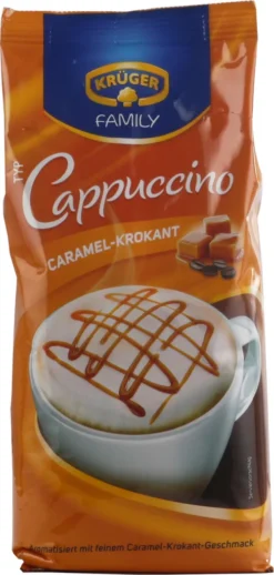 Krüger Family Cappuccino Caramel-Krokant | 500-g-Beutel 5 Krüger Family Cappuccino Caramel-Krokant | 500-g-Beutel -Kaffeegenuss Verkaufsgeschäft 6788943fc54e551dd7ad596c0dfb4f5b