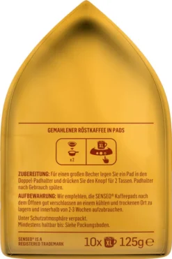 SENSEO Pads Guten Morgen XL Senseopads UTZ 5 X 10 Kaffeepads -Kaffeegenuss Verkaufsgeschäft 67d6ec73f1c12eb5162570b4b3976144