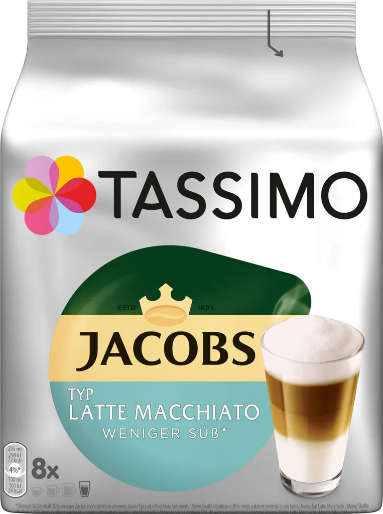 TASSIMO Kapseln 2 X Latte Macchiato Vielfaltspakete + Vivy 2 Schwarz Gratis 4 TASSIMO Kapseln 2 X Latte Macchiato Vielfaltspakete + Vivy 2 Schwarz Gratis – Bild 4