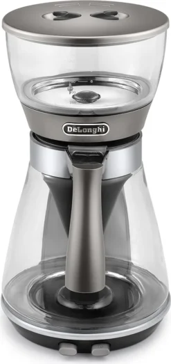 De'Longhi DeLonghi ICM17210 Kaffeemaschine Clessidra Silber/Glas