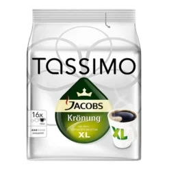 Tassimo Jacobs Krönung XL | 16 T Discs, Kaffeekapseln -Kaffeegenuss Verkaufsgeschäft 6b18f61f571d0d580509aa1055f39ea3
