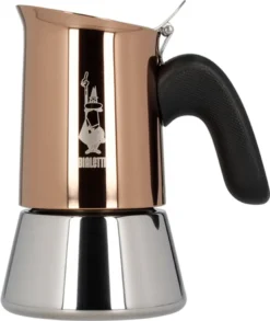 Bialetti Espressokocher New Venus 2 Tassen Kupfer -Kaffeegenuss Verkaufsgeschäft 6b73796a43e04fe424242241a3388252