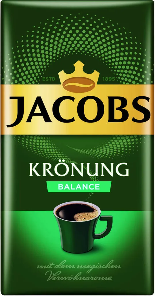 JACOBS Filterkaffee Krönung Balance 6 X 500g Pulver-Kaffee Gemahlen Röstkaffee 2 JACOBS Filterkaffee Krönung Balance 6 X 500g Pulver-Kaffee Gemahlen Röstkaffee – Bild 2