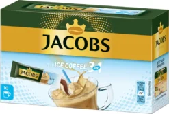 JACOBS Löskaffee 3in1 Typ Ice Coffee Löslicher Kaffee 12 X 10 Getränke Sticks -Kaffeegenuss Verkaufsgeschäft 6c2088ee74b13a737b32a9bbbf15d4b5
