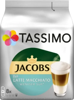 TASSIMO Kapseln Latte Macchiato Vielfaltspaket Discs 40 Getränke 5 Sorten Kaffee -Kaffeegenuss Verkaufsgeschäft 6cded7abf0764aecef8832413aa84cee