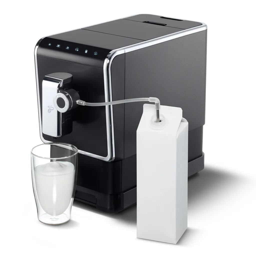 Tchibo Kaffeevollautomat Esperto Pro Mit One Touch Funktion Für Caffè Crema, Espresso, Cappuccino Und Milchschaum, Anthrazit 3 Tchibo Kaffeevollautomat Esperto Pro Mit One Touch Funktion Für Caffè Crema, Espresso, Cappuccino Und Milchschaum, Anthrazit – Bild 3