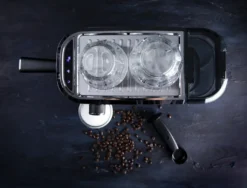 GASTRONOMA 18110001 Espressomaschine Baristo. Siebträgermaschine Mit 15 Bar Druck Und Milchaufschäumer -Kaffeegenuss Verkaufsgeschäft 7116329ae8749c1ef9464b6db36e450d