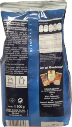 Krüger Family Cappuccino Classico | 500-g-Beutel -Kaffeegenuss Verkaufsgeschäft 733806c9dc0c1e6c477842c44ab0770c
