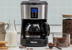 Tristar Kaffeemaschine Mit Mahlwerk CM-1280 650 W 0,75 L Schwarz 24 Tristar Kaffeemaschine Mit Mahlwerk CM-1280 650 W 0,75 L Schwarz -Kaffeegenuss Verkaufsgeschäft 73d612f6eccca103e206dcca0ce432b7