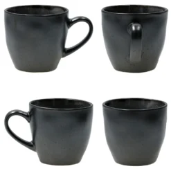 18tlg. Kaffeeservice Reactive Glaze Grey Black Steingut Teller Tasse Schwarz 10 18tlg. Kaffeeservice Reactive Glaze Grey Black Steingut Teller Tasse Schwarz -Kaffeegenuss Verkaufsgeschäft 7406ceead1b1a509f635ac2ed812173a