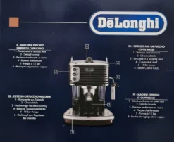 De'Longhi DeLonghi ECZ351BK Scultura Espressomaschine Siebträger Schwarz -Kaffeegenuss Verkaufsgeschäft 7427565e2c63dc4756a89ecff29fa0d8