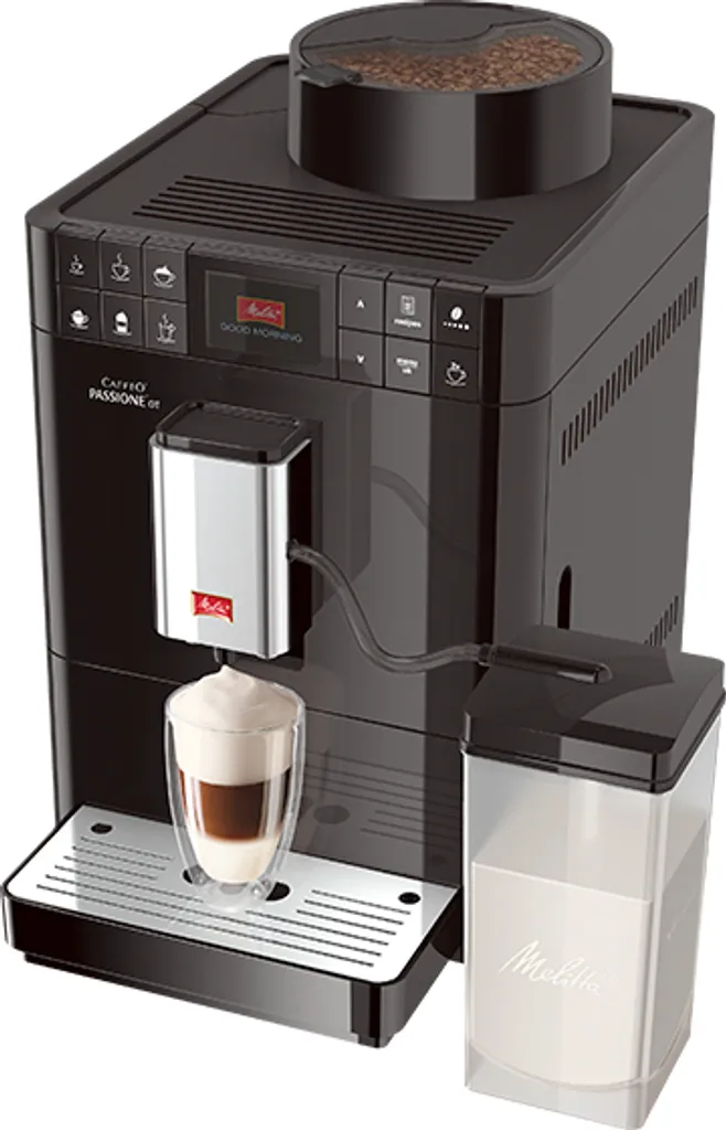 Melitta F53/1-102 Caffeo Passione OT Vollautomatische Espressomaschine, Schwarz 1 Melitta F53/1-102 Caffeo Passione OT Vollautomatische Espressomaschine, Schwarz