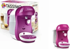 Bosch TASSIMO HAPPY Wild Purple +20 € Gutschein 1400 Watt 0,7 Liter Wassertank -Kaffeegenuss Verkaufsgeschäft 75d0ba87071ed5476e5d3cc91fd2d241