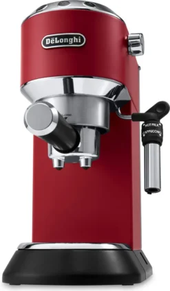 De'Longhi DeLonghi EC685.R Dedica Style Siebträger Espressomaschine Rot -Kaffeegenuss Verkaufsgeschäft 760d2a29250ba496e81408fa65c2cd74