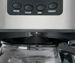 Clatronic KA 3642 Kaffeefiltermaschine Für 12-14 Tassen 1,5 L, Programmierbare 24-Stunden LCD-Digital-Zeitschaltuhr, Edelstahlfront 11 Clatronic KA 3642 Kaffeefiltermaschine Für 12-14 Tassen 1,5 L, Programmierbare 24-Stunden LCD-Digital-Zeitschaltuhr, Edelstahlfront -Kaffeegenuss Verkaufsgeschäft 765bb570c8f546671329efaf363d8aba