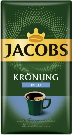 JACOBS Filterkaffee Krönung Mild 6 X 500 G Kaffee Gemahlen + 1 Becher + 1 Dose -Kaffeegenuss Verkaufsgeschäft 7668fa88c2d427bf1f59a2b368c5961b