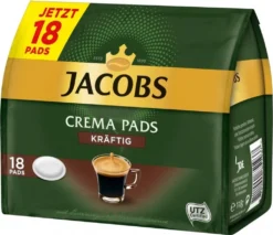Jacobs Crema Pads Kräftig | 18 Senseo Kompatible Kaffeepads, 118 G 8 Jacobs Crema Pads Kräftig | 18 Senseo Kompatible Kaffeepads, 118 G -Kaffeegenuss Verkaufsgeschäft 76dffdae11197d87ff61a0cc77fde121