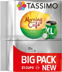 TASSIMO Kapseln Morning Café Filter XL T Discs 1 Packung - 21 Getränke Kaffeekapseln 13 TASSIMO Kapseln Morning Café Filter XL T Discs 1 Packung - 21 Getränke Kaffeekapseln -Kaffeegenuss Verkaufsgeschäft 77198c76d0f68c5018021672c2468ab5