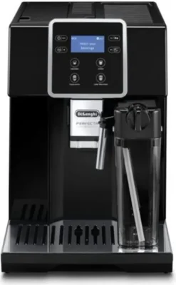 De'Longhi Delonghi ESAM 420.40.B Perfecta Evo Kaffeevollautomat Schwarz Mit Kegelmahlwerk -Kaffeegenuss Verkaufsgeschäft 78f750e6d3c1b69e31d224b241914339