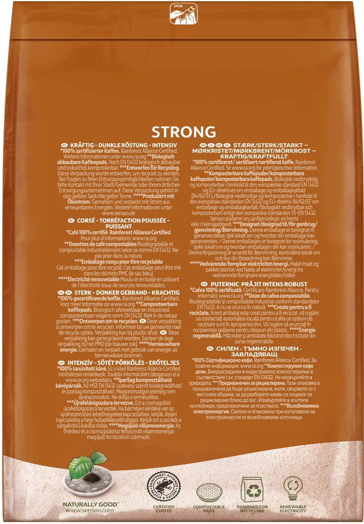 SENSEO Pads Strong Senseopads 240 Getränke Kaffeepads XXL Pack 5 SENSEO Pads Strong Senseopads 240 Getränke Kaffeepads XXL Pack – Bild 5