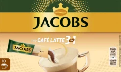 Jacobs 3in1 Sticks Café Latte | Löslicher Kaffee | 10 Portionen -Kaffeegenuss Verkaufsgeschäft 7b8d7af79b3efa6a237b01d794f87d6a