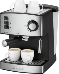 Clatronic ES 3643 Espresso- Und Cappuccino-Automat, 15 Bar Pumpdruck, Tassenvorwärmfunktion, Mit Aufschäum- Und Heißwasserfunktion 12 Clatronic ES 3643 Espresso- Und Cappuccino-Automat, 15 Bar Pumpdruck, Tassenvorwärmfunktion, Mit Aufschäum- Und Heißwasserfunktion -Kaffeegenuss Verkaufsgeschäft 7c2bf2330a6c3d73cf5c1a563842ebfc