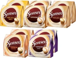 SENSEO Pads Milk Range Vielfaltspaket 5 Sorten Creamy Collection 80 Getränke -Kaffeegenuss Verkaufsgeschäft 7c47f13f4b80b404bcda53e10ecc4f64