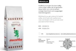 Mocambo Brasilia | Ganze Bohne | 1000g -Kaffeegenuss Verkaufsgeschäft 7c7bb326f54e9be340327d6090a5c81f