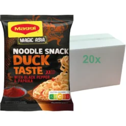 Maggi Magic Asia Nudel Snack Instant Ente (20x62g Packungen)