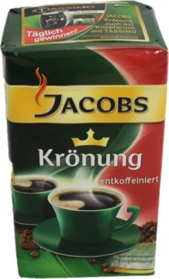 Jacobs Filterkaffee Krönung Entkoffeiniert | Gemahlen | 500g -Kaffeegenuss Verkaufsgeschäft 7db5ebed6d2ce0c3a90fb0c86e54c6c4