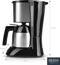 BEEM Filter Kaffeemaschine Thermo Permanentfilter 900W Filterkaffee Edelstahl 28 BEEM Filter Kaffeemaschine Thermo Permanentfilter 900W Filterkaffee Edelstahl -Kaffeegenuss Verkaufsgeschäft 7f9c278eaf1a83a00bf18df86a740171