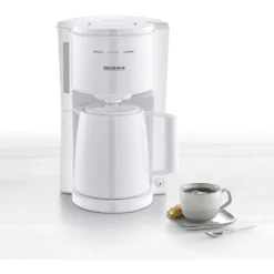 SEVERIN Kaffeemaschine KA 9254 Weiß -Kaffeegenuss Verkaufsgeschäft 80635060d1f2397f6370810023a1991c