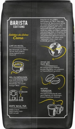JACOBS Kaffeebohnen Barista Editions Crema Do Brasil 4 X 1 Kg Geröstete Bohnen -Kaffeegenuss Verkaufsgeschäft 81088119e76f4adf49f51b0dd31c05d3