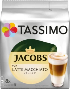 TASSIMO Kapseln Jacobs Lovers Sorten Kaffeekapseln - 48 Getränke Insgesamt -Kaffeegenuss Verkaufsgeschäft 81fcda9d8fbff083c3590bbd4d15c1b8 1