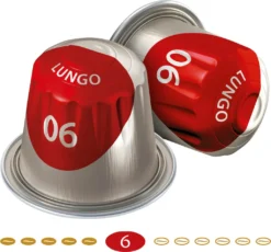 JACOBS Kapseln Lungo 6 Classico 10 X 20+2 Nespresso®* Kompatible Kaffeekapseln -Kaffeegenuss Verkaufsgeschäft 82009a8cc4a08e0e5f57017bd1e58842