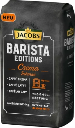 JACOBS Kaffeebohnen Barista Editions Crema Intense 2 X 1kg Ganze Bohnen + 1 Aluminiumdose Im Barista Design 14 JACOBS Kaffeebohnen Barista Editions Crema Intense 2 X 1kg Ganze Bohnen + 1 Aluminiumdose Im Barista Design -Kaffeegenuss Verkaufsgeschäft 821989862b942d4dba7a28d5f470b9c0