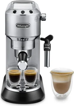 De'Longhi DeLonghi EC685.M Dedica Style Siebträger Espressomaschine Silber -Kaffeegenuss Verkaufsgeschäft 829db29ddea44d21319d4c1fdb08df20
