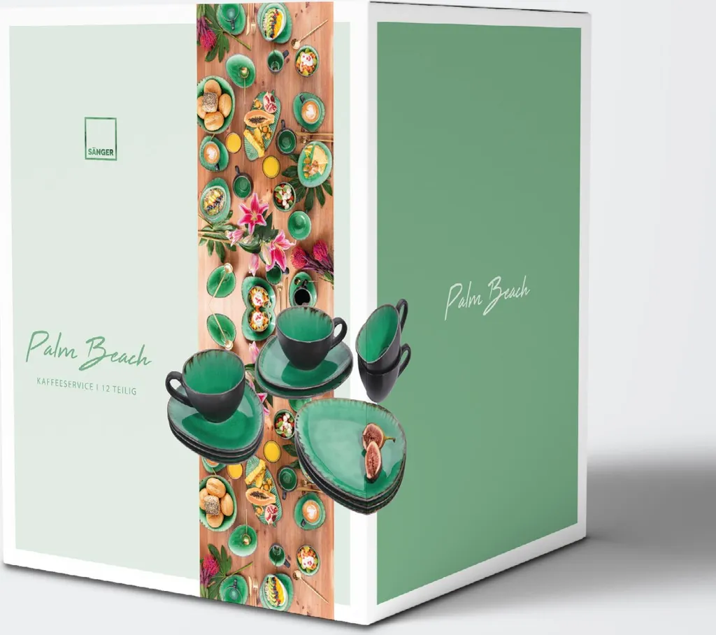 Sänger SÄNGER Kaffeeservice Palm Beach 12 Teilig Für 4 Personen 4 Sänger SÄNGER Kaffeeservice Palm Beach 12 Teilig Für 4 Personen – Bild 4