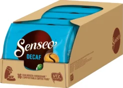 SENSEO Pads Decaf Entkoffeiniert Senseopads UTZ 80 Getränke Pads