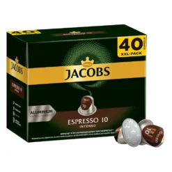 JACOBS Kapseln Espresso Intenso 5 X 40 Nespresso®* Kompatible Kaffeekapseln -Kaffeegenuss Verkaufsgeschäft 8499d291f8b8702495416e9e69745b5e