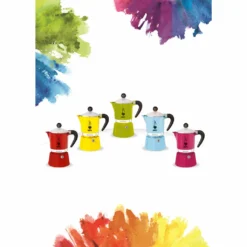 Bialetti Rainbow, Italienische Espresso-Kaffeemaschine, Aluminium, 3 Tassen, Rot 18 Bialetti Rainbow, Italienische Espresso-Kaffeemaschine, Aluminium, 3 Tassen, Rot -Kaffeegenuss Verkaufsgeschäft 84ac3c6d8c77367ced1a9213c887b074