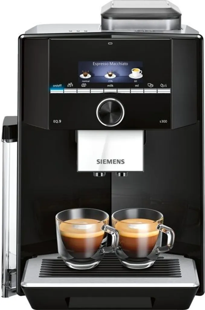 Siemens EQ.9 S300 - Filterkaffeemaschine - 2,3 L - Kaffeebohnen - Gemahlener Kaffee - Eingebautes Ma Siemens 1 Siemens EQ.9 S300 - Filterkaffeemaschine - 2,3 L - Kaffeebohnen - Gemahlener Kaffee - Eingebautes Ma Siemens